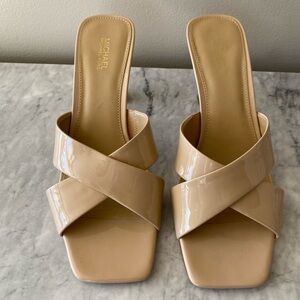 Michael Kors Clara Patent Leather Sandals